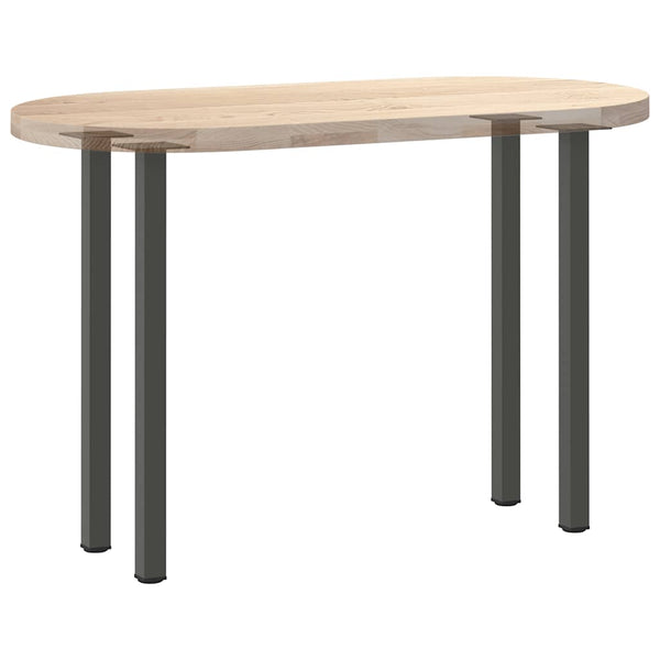 Konsolentischbeine Anthrazit, 4er Set, 72-74 cm