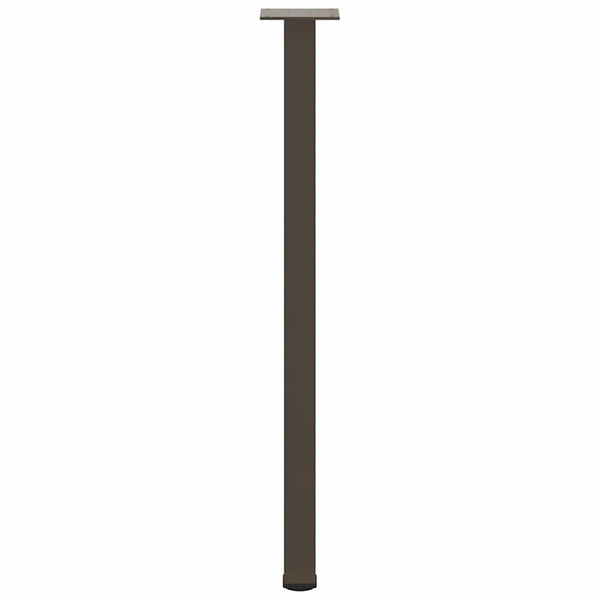 Konsolentischbeine 72-74 cm, 4er Set, Stahl Natur
