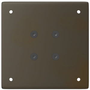 Konsolentischbeine 72-74 cm, 4er Set, Stahl Natur