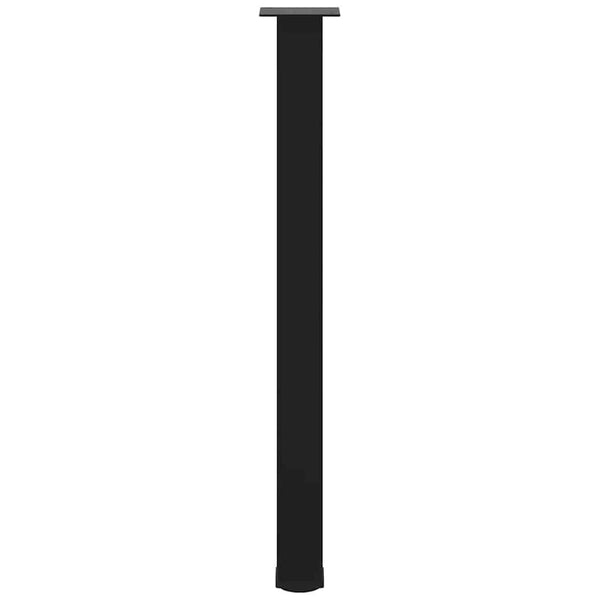 Bartischbeine 4er Set, Schwarz, 90-92 cm