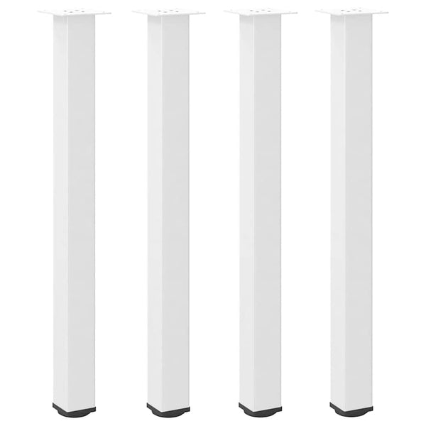 Bartischbeine, 4er Set, Weiß, 90-92cm