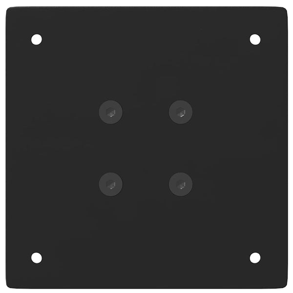Bartischbeine, 4er Set, Schwarz, 100-102 cm