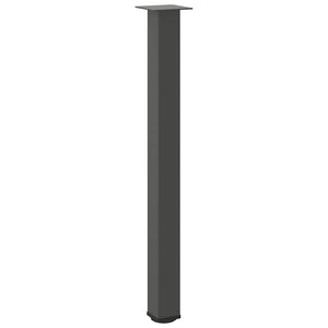 Bartischbeine Anthrazit 100-102 cm, 4er Set