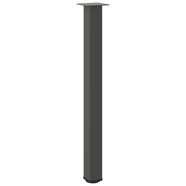 Bartischbeine Anthrazit 100-102 cm, 4er Set