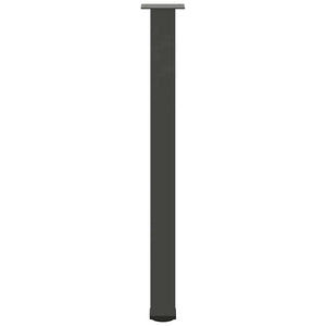 Bartischbeine Anthrazit 100-102 cm, 4er Set