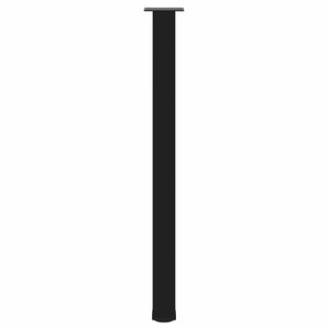 Bartischbeine, 4er Set, Schwarz, 110-112 cm