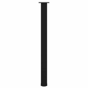 Bartischbeine, 4er Set, Schwarz, 110-112 cm