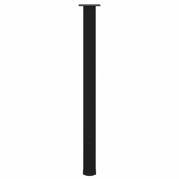 Bartischbeine, 4er Set, Schwarz, 110-112 cm