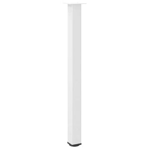 Bartischbeine, 4er Set, Weiß, 110-112 cm