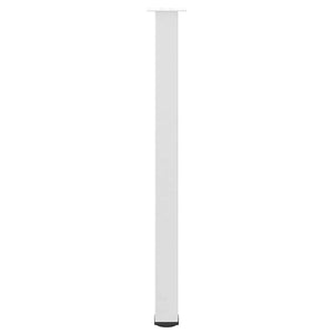 Bartischbeine, 4er Set, Weiß, 110-112 cm