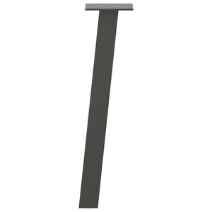 Couchtischbeine Anthrazit Stahl 30cm (4er-Set)