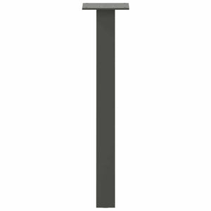 Couchtischbeine Anthrazit Stahl 30cm (4er-Set)