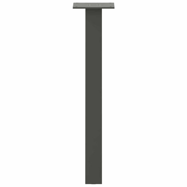 Couchtischbeine Anthrazit Stahl 30cm (4er-Set)