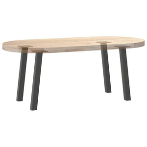 Couchtischbeine Anthrazit Stahl 30cm (4er-Set)