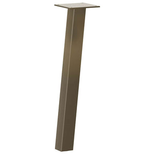 Couchtischbeine 30 cm, 4er Set, Naturstahl