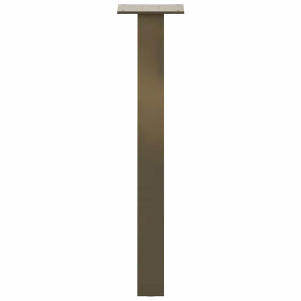 Couchtischbeine 30 cm, 4er Set, Naturstahl