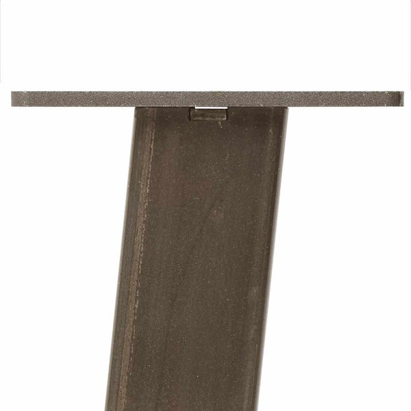 Couchtischbeine 30 cm, 4er Set, Naturstahl