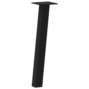 Schwarze Couchtischbeine, 4er Set, 42cm