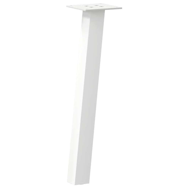 Couchtischbeine, 4er Set, Weiß, 42 cm