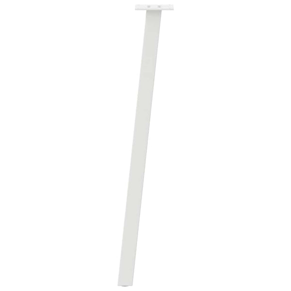 Weiße Konsolentischbeine, 72 cm, 4er-Set