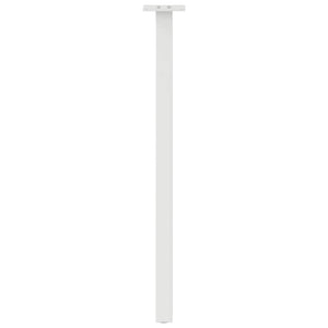 Weiße Konsolentischbeine, 72 cm, 4er-Set
