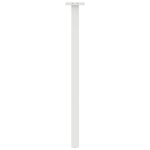 Weiße Konsolentischbeine, 72 cm, 4er-Set