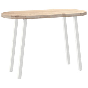 Weiße Konsolentischbeine, 72 cm, 4er-Set