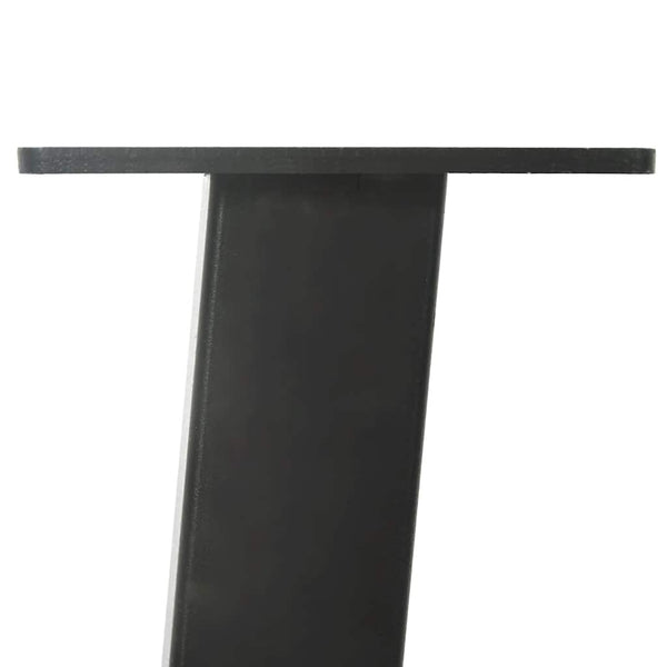vidaXL Pieds de table console 4 pcs Anthracite 72 cm Acier