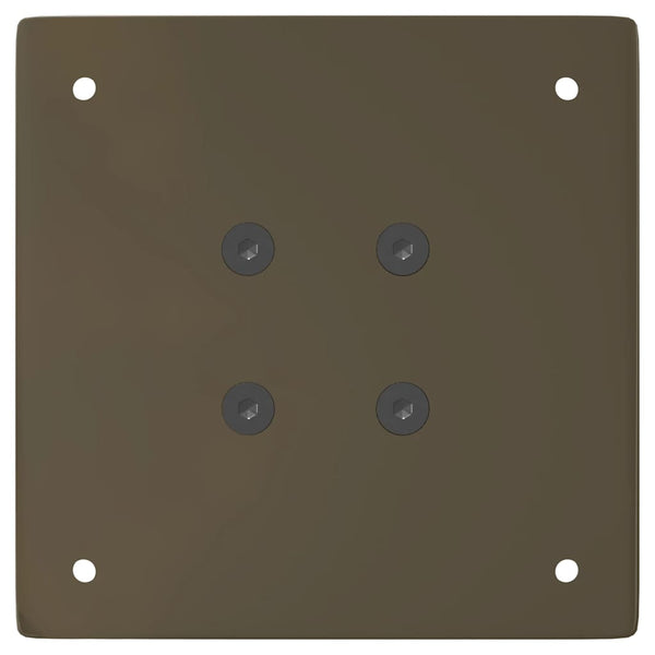 Konsolentischbeine 72cm, Stahl Natur, 4er Set