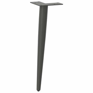 Konische Couchtischbeine Anthrazit, 4er-Set