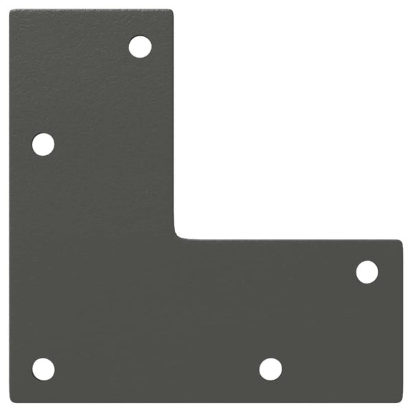 Konische Couchtischbeine Anthrazit, 4er-Set