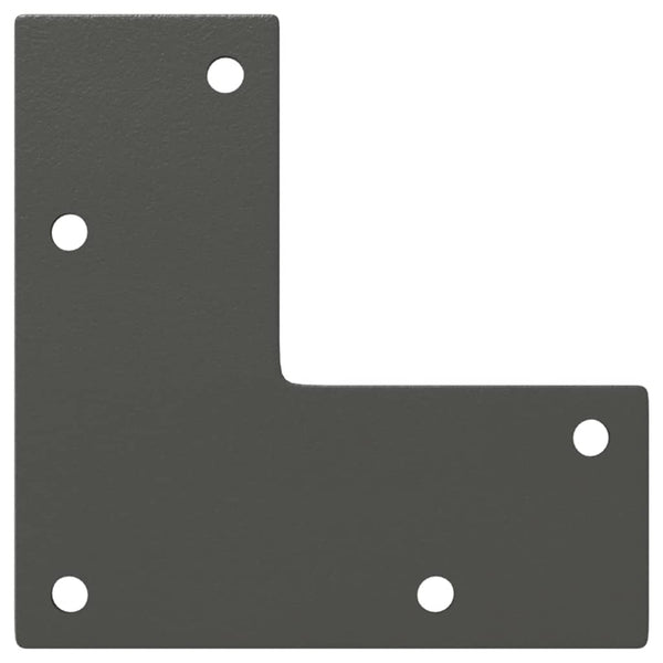 Konische Couchtischbeine, 4er Set, Anthrazit