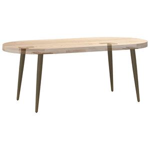 Konische Couchtischbeine aus Stahl, 4er Set