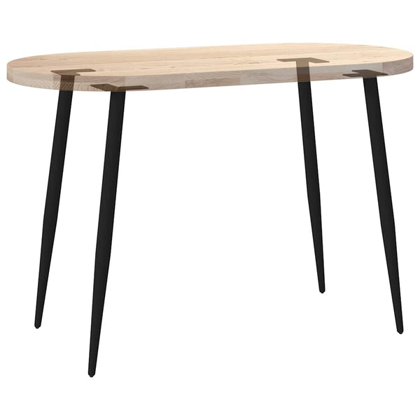 Konische Tischbeine Schwarz, 4er Set