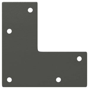 Konsolentischbeine Anthrazit Konisch 4er-Set