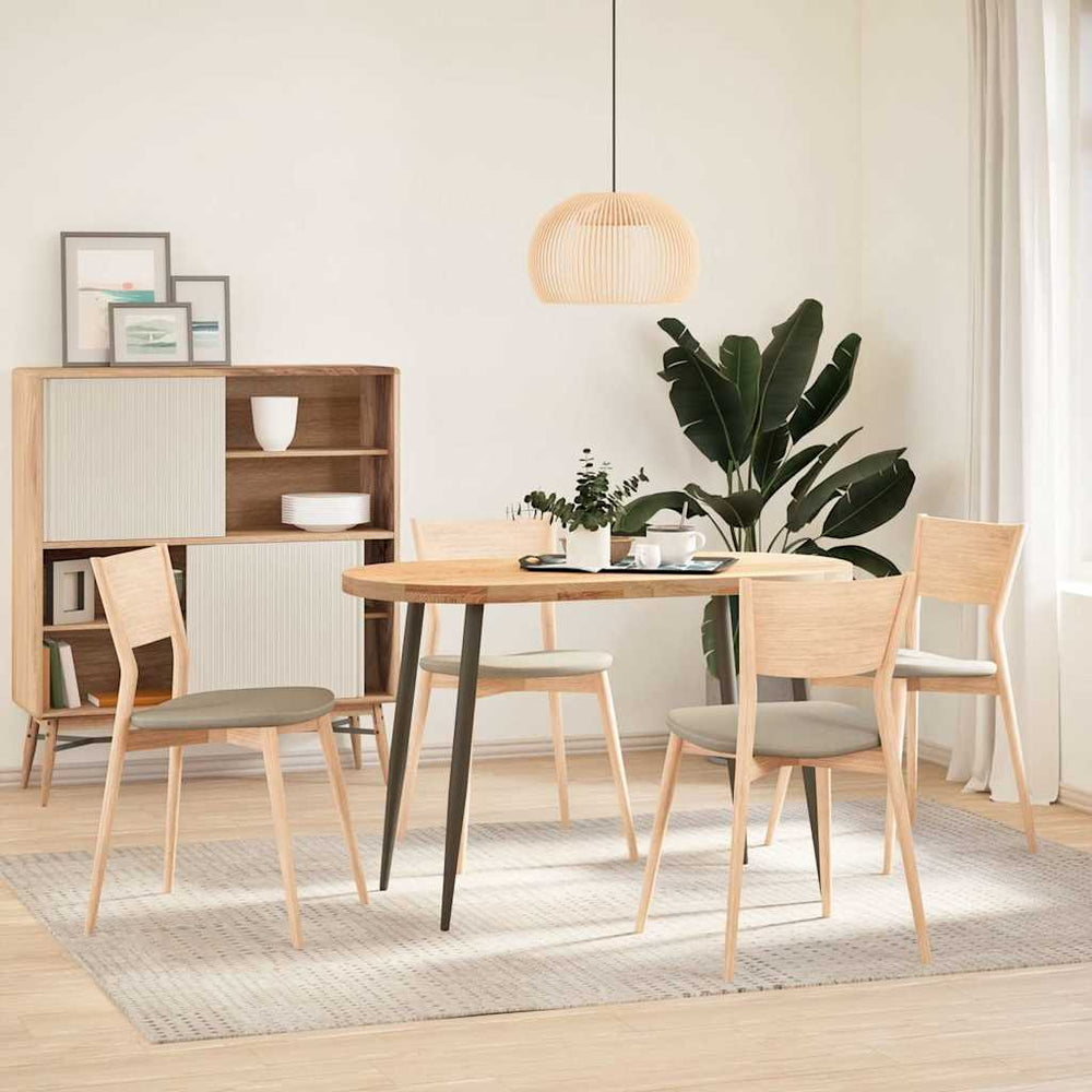 Konsolentischbeine, konisch, 4er Set, Stahl natur
