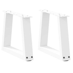 Weiße V-Form Couchtischbeine, 30 cm, 2er Set