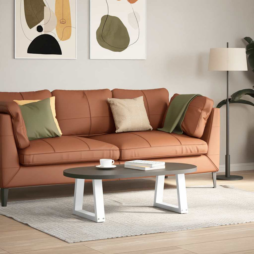 Weiße V-Form Couchtischbeine, 30 cm, 2er Set