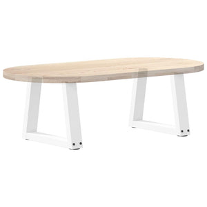 Weiße V-Form Couchtischbeine, 30 cm, 2er Set
