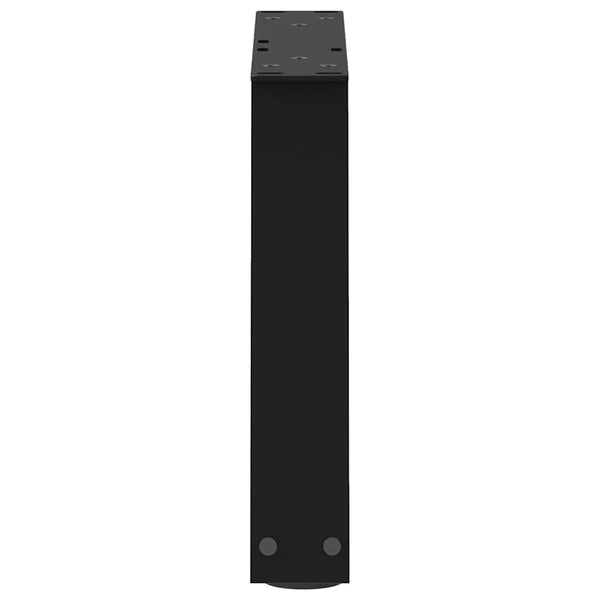 Couchtischbeine V-Form Schwarz Stahl