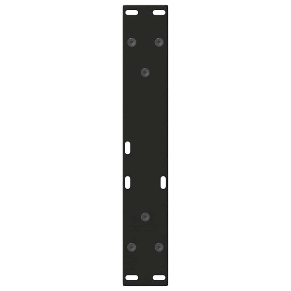 Couchtischbeine V-Form Schwarz Stahl