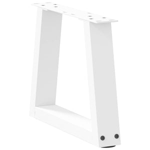 V-Form Couchtischbeine, 40 cm, Weiß, 2er-Set