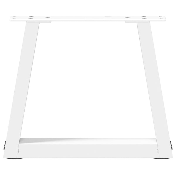 V-Form Couchtischbeine, 40 cm, Weiß, 2er-Set