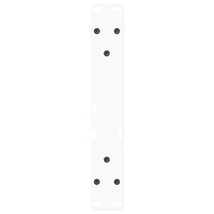 V-Form Couchtischbeine, 40 cm, Weiß, 2er-Set
