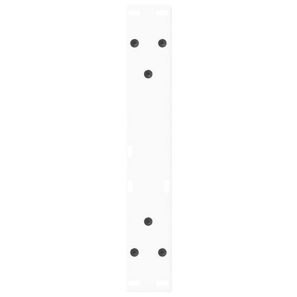 V-Form Couchtischbeine, 40 cm, Weiß, 2er-Set