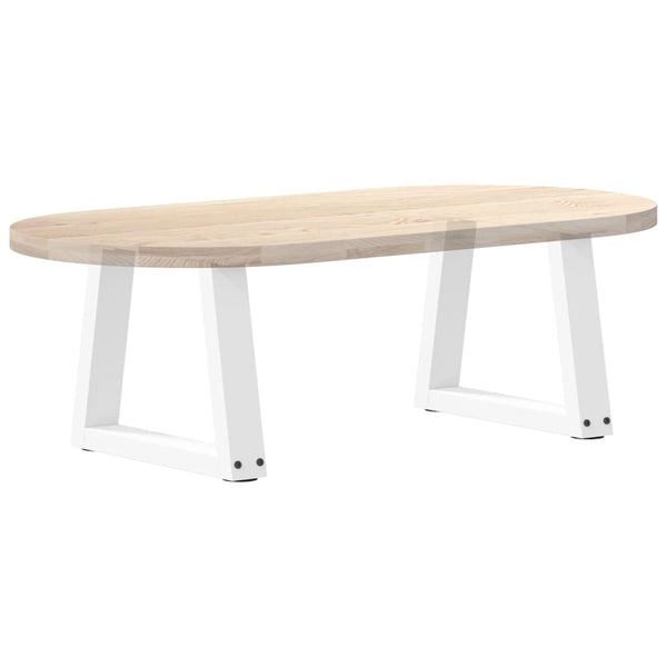 V-Form Couchtischbeine, 40 cm, Weiß, 2er-Set