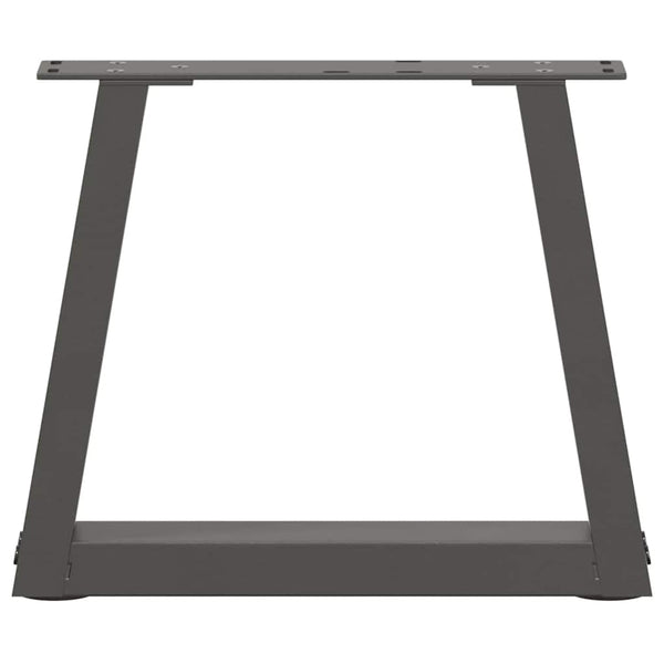 Anthrazit Couchtischbeine V-Form, 2er-Set