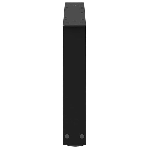 Couchtischbeine V-Form Schwarz 50 cm, 2er Set