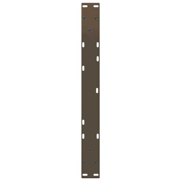 V-Form Couchtischbeine, Stahl Natur, 2er Set