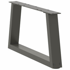 Couchtischbeine V-Form Anthrazit, 2er-Set